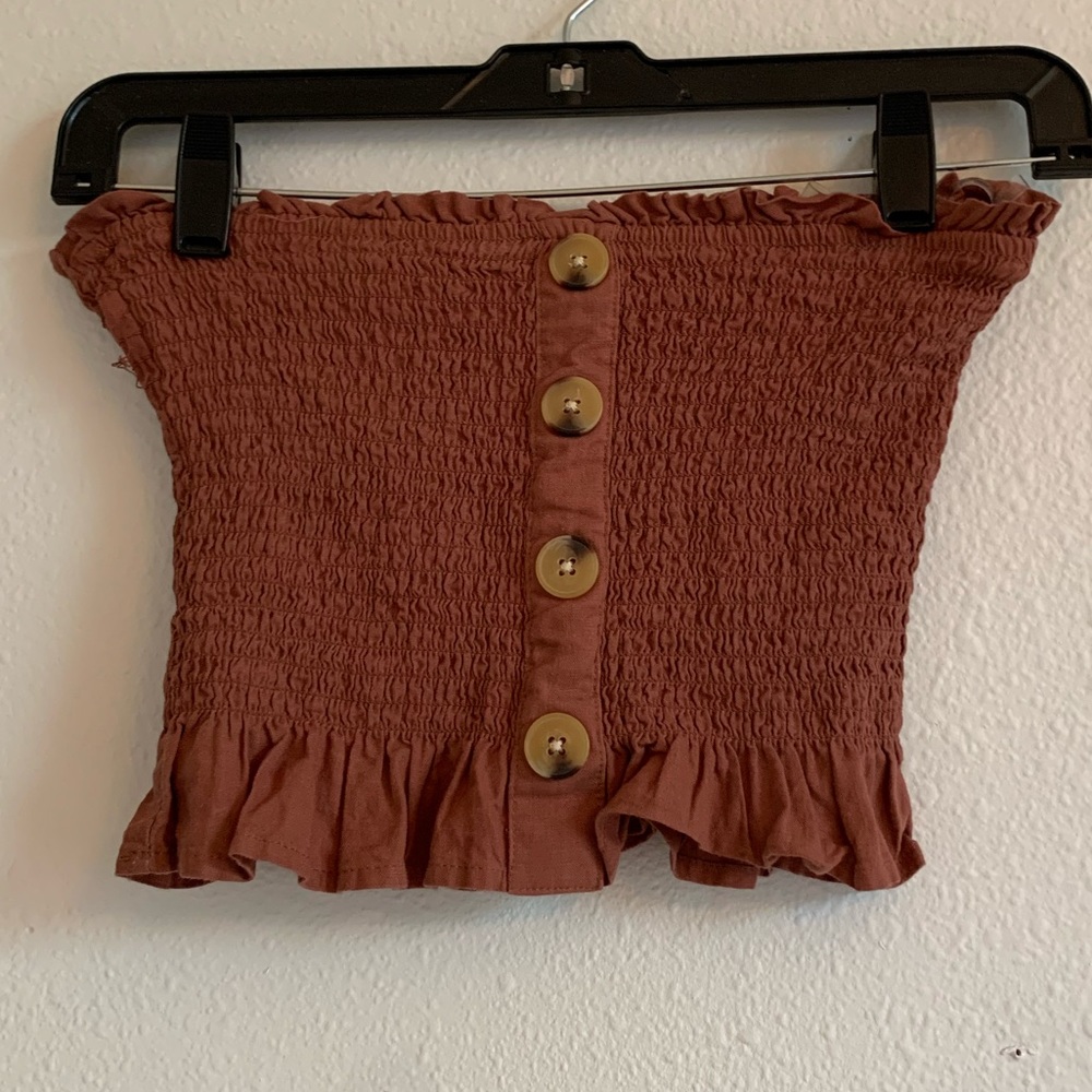 Brown tube top offers are accepted💕